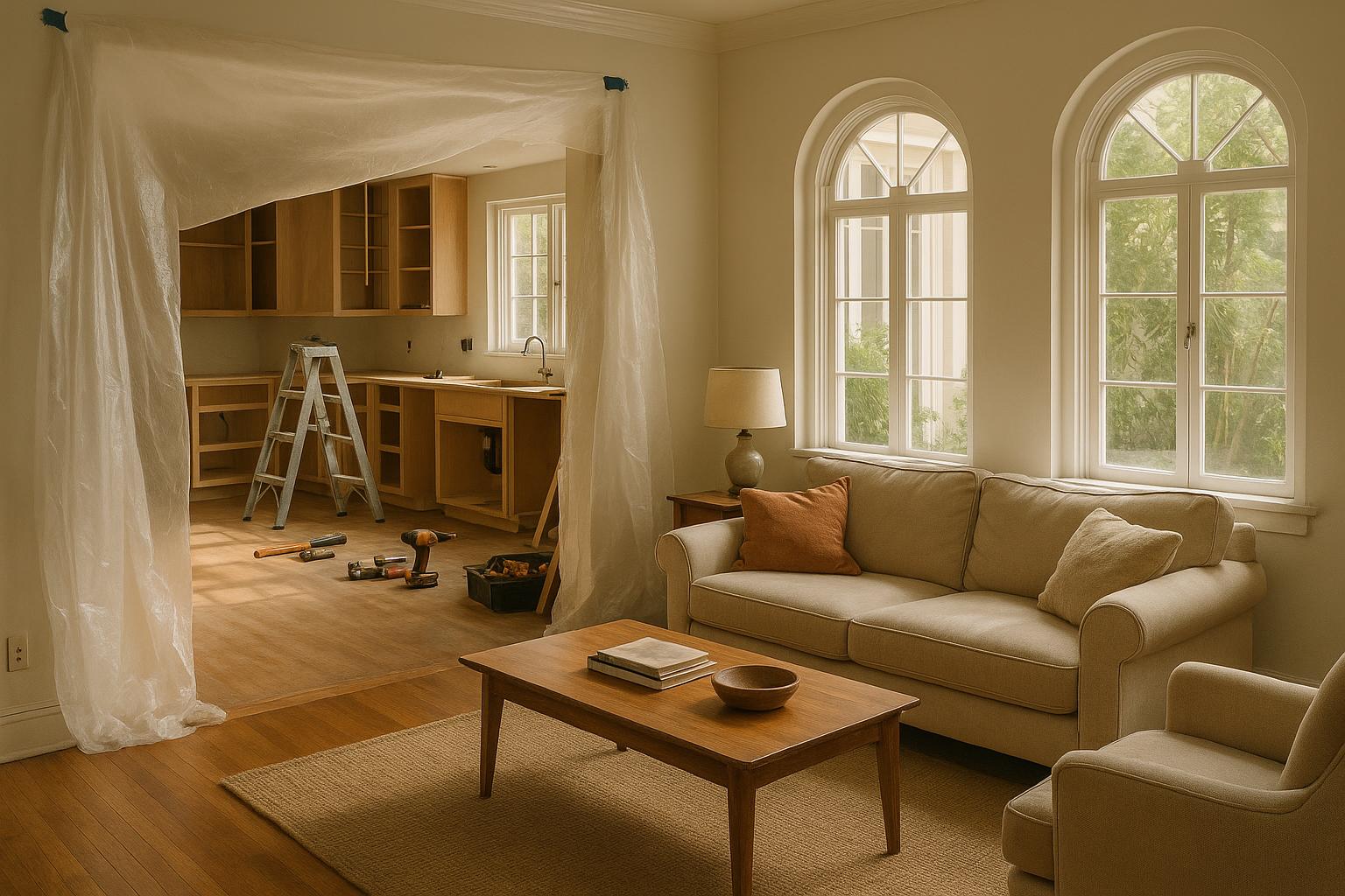 How to Survive a Home Remodel While Living In Your House